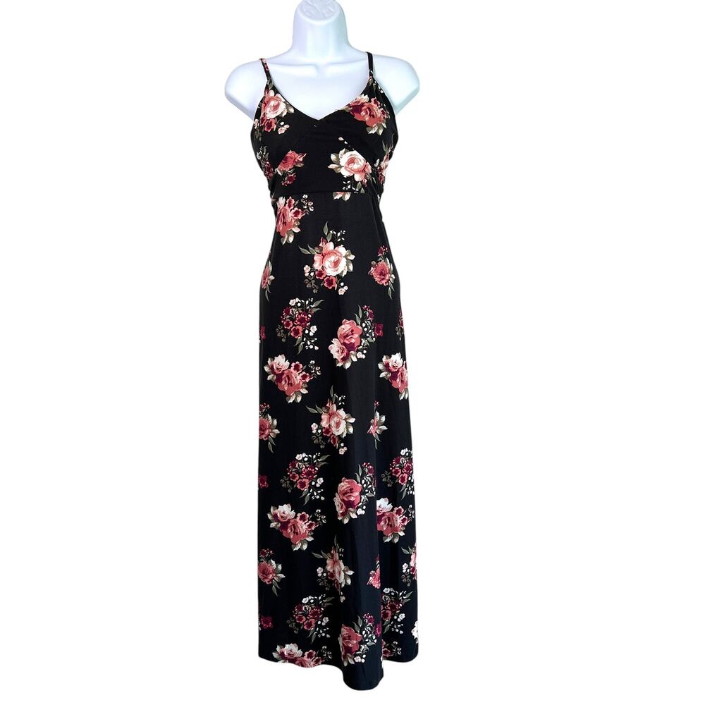 J for JUSTIFY Y2K Babydoll Maxi Dress Size L Whimsigoth Cottage‎ Boho Indie